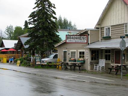 Main Street in Talkeetna Alaska