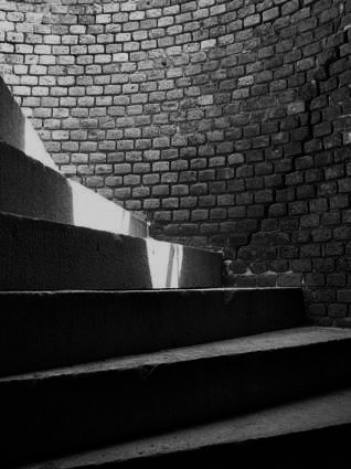 Climbing a Tower Stairwell