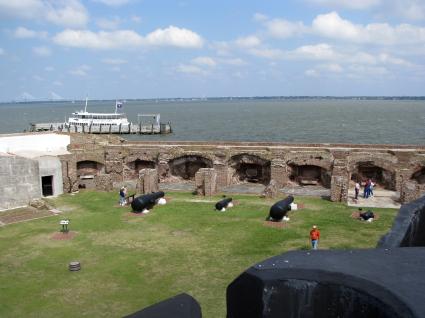 Inside Fort Sumter