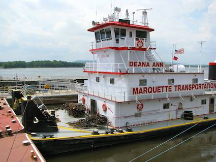Mississippi River Tugboat