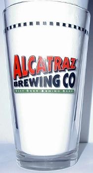 Alcatraz Brewery Pint Glass