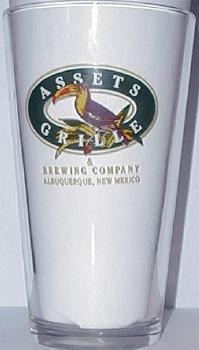 Assets Grille & Brewing Company Pint Glass