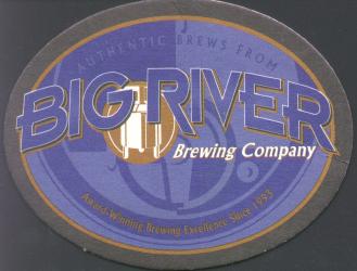 Big River Brewing Company Coaster