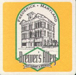 Brewer's Alley Restaurant and Brewery Coaster