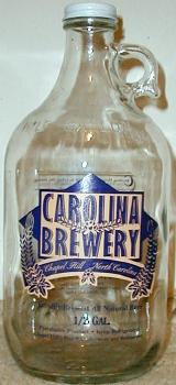 Carolina Brewery Growler - Front