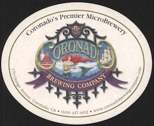 Coronado Brewing Company Pint Glass