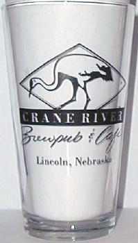 Crane River Brewpub & Café Pint Glass