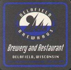 Delafield Brewhaus Coaster