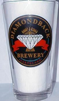 Diamondback Brewery Pint Glass