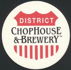 District Chophouse & Brewery Coaster
