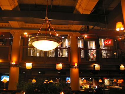 Inside the District Chophouse