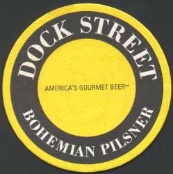 Dock Street Brewing Co. Coaster