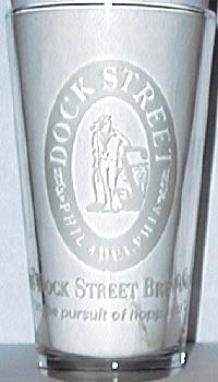 Dock Street Brewing Co. Pint Glass