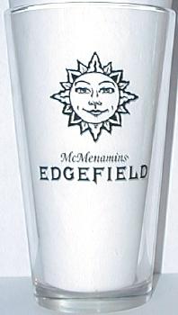 McMenamins' Edgefield Brewery Coaster Pint Glass