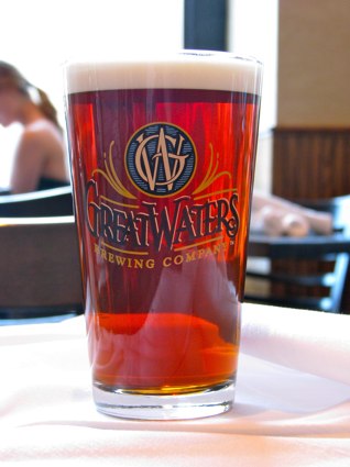 Great Waters Brewing Company Glass