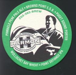 Harmon Brewery & Restaurant Coaster