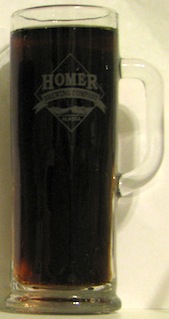Homer Brewing Sampler Glass