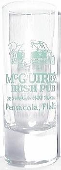 McGuire's Irish Pub & Brewery Sampler Glass