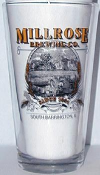 Millrose Brewing Co. Pint Glass