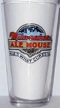 Milwaukee Ale House Pint Glass