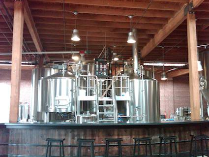 Mission Brewery Tanks
