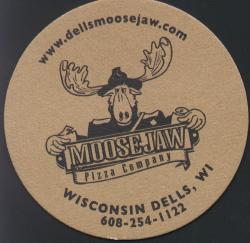Moosejaw Pizza & Brewery Coaster