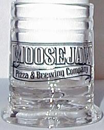 Moosejaw Pizza & Brewery Sampler Glass