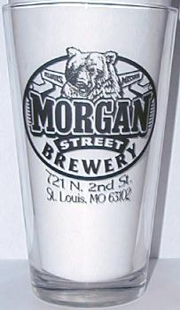 Morgan Street Brewery Pint Glass