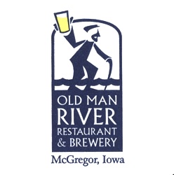 Old Man River Restaurant & Brewery Coaster