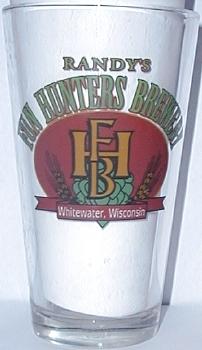 Randy's Fun Hunters Brewery Pint Glass