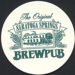 Original Saratoga Springs Brewpub Coaster