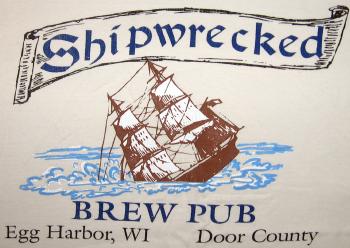 Shipwrecked Brew Pub T-Shirt, Back