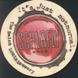 Tap Room / Schlafly Brand Beers - Back