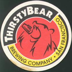 Thirsty Bear Brewing Company Coaster