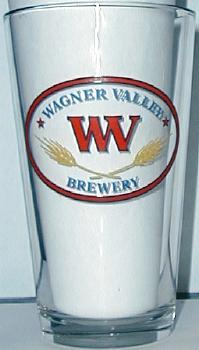 Wagner Valley Brewing Company Pint Glass