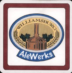 Williamsburg AleWerks Coaster - Front