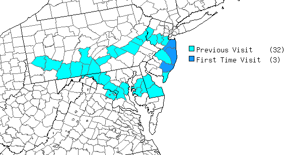 Drive to New Jersey via Pittsburgh. Map created using mob-rule.com