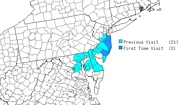 Drive to New Jersey. Map created using mob-rule.com