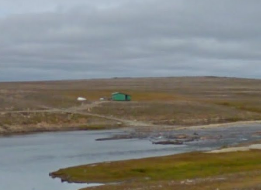 Outside of Cambridge Bay. Image from Google Street View screen print; August 2012