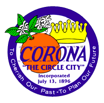 City of Corona, California Seal. Source: City of Corona