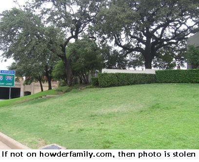 The Grassy Knoll at Dealey Plaza. 
