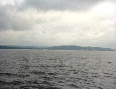 Poland's Hel Peninsula viewed from the ferry. Photo by howderfamily.com; (CC BY-NC-SA 2.0)