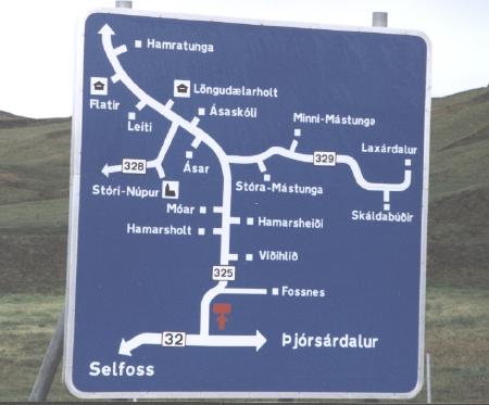 Icelandic Road Sign Map. Photo by howderfamily.com; (CC BY-NC-SA 2.0)