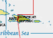 Island Split by Time Zone - Haiti / Dominican Republic