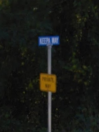 Keepa Way in Gorham Maine. Image from Google Street View; September 2011.
