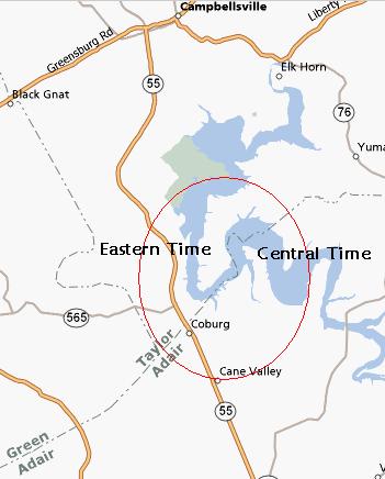 Usa Time Zone Anomalies Part Ii Twelve Mile Circle