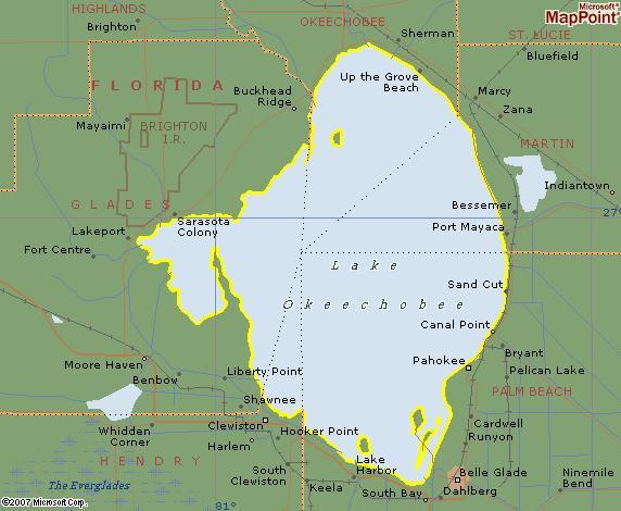 Lake Okeechobee 5 Counties