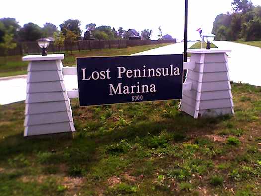 Lost Peninsula Marina. Copyright photo by Jim C., used with permission.