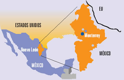 Nuevo León en México. Source: Universidad Autónoma de Nuevo León (UANL)