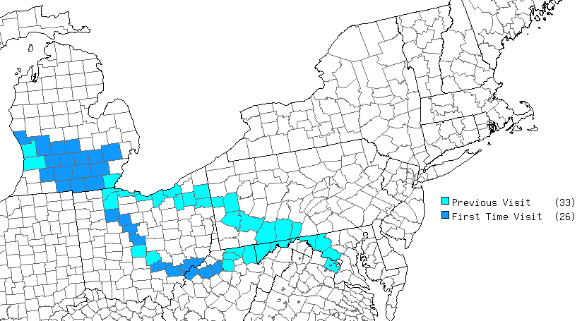 Route to and from Michigan. Created by howderfamily.com using mob-rule.com